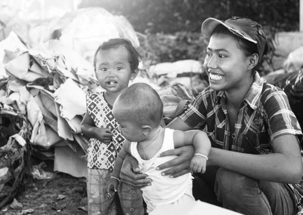 Дети, мусор, Бали