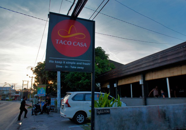 Мексиканское кафе на Бали