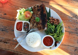 Еда на Бали: тунец